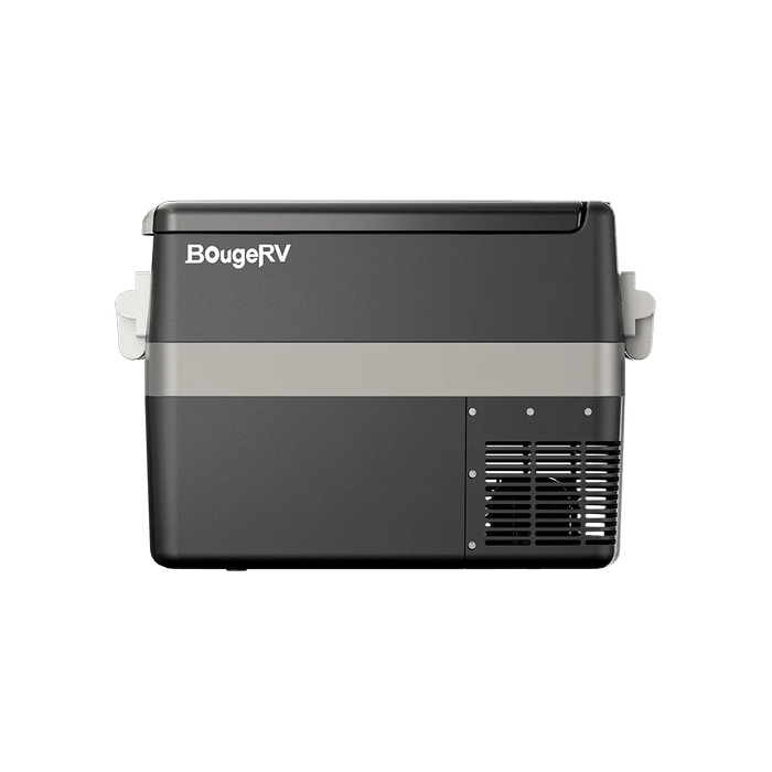 BougeRV 12V 42 Quart (40L) Portable Fridge/Freezer + Car Fridge Cover