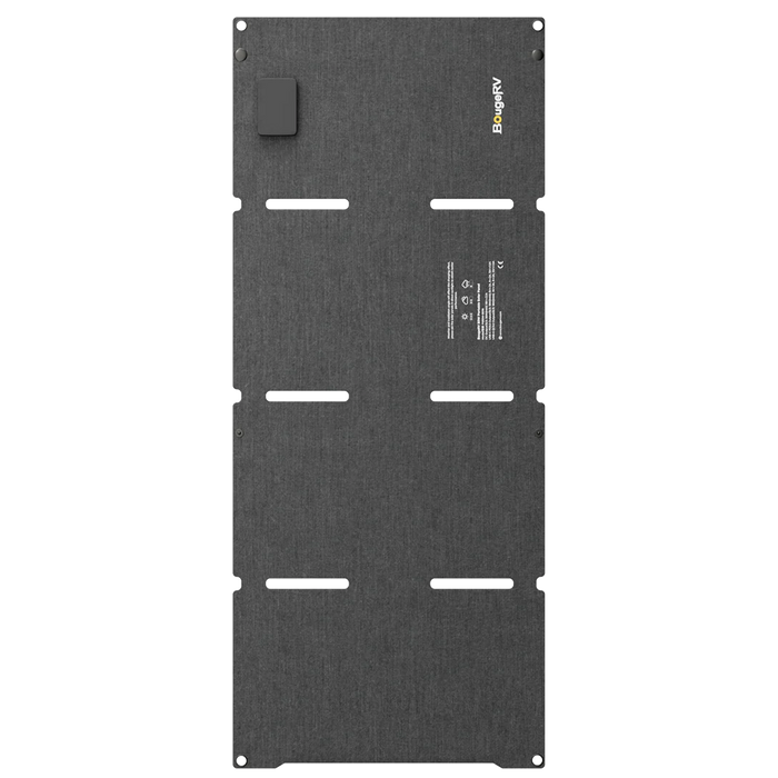BougeRV 50W Fiberglass Flexible Portable Solar Panel With JuiceGo Power