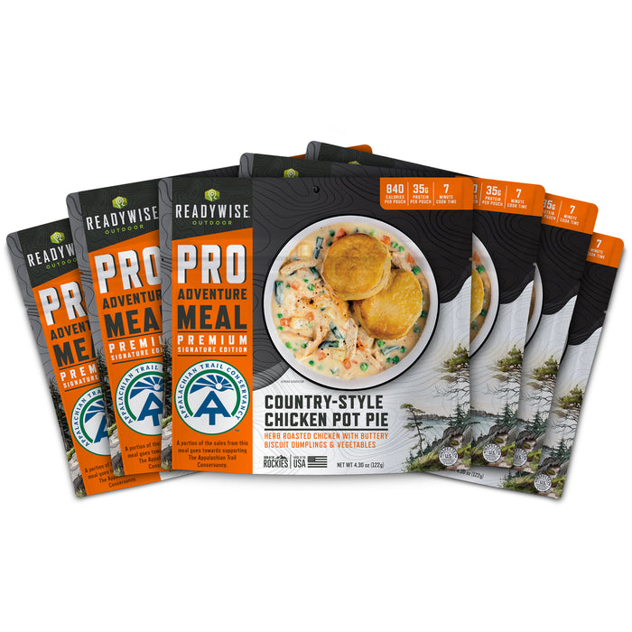 ReadyWise 6-Pack Pro Adventure Meal Classic Chicken Pot Pie