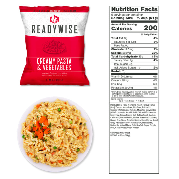 ReadyWise 240 Serving Package of Long Term Emergency Food Supply