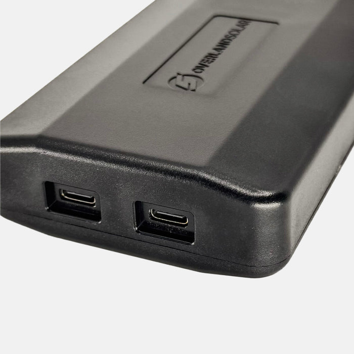 Overland Solar Dual USB C Portable Solar Voltage Regulator