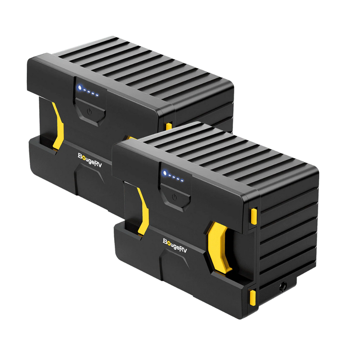 BougeRV Detachable Battery of Dual-Zone Portable Fridge