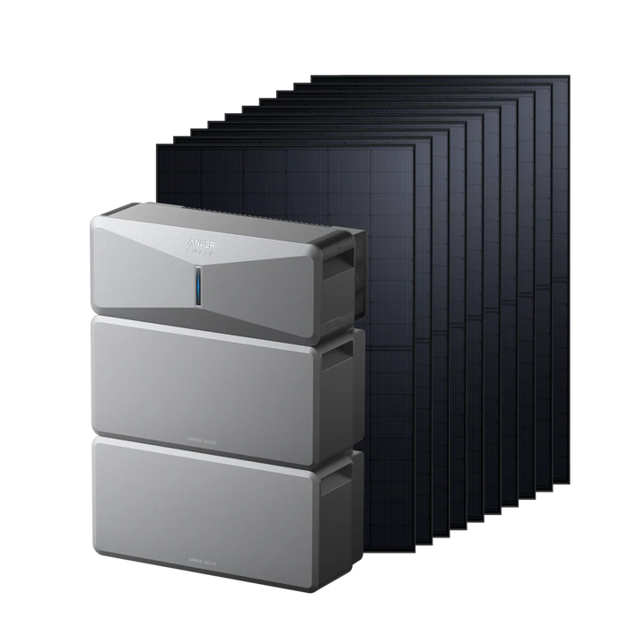Anker SOLIX E10 Off-Grid Kits + 10 x 440W Rigid Solar Panels