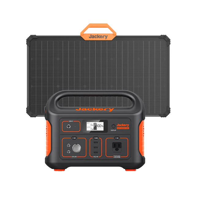 Jackery Solar Generator 500 + SolarSaga 80W Solar Panel