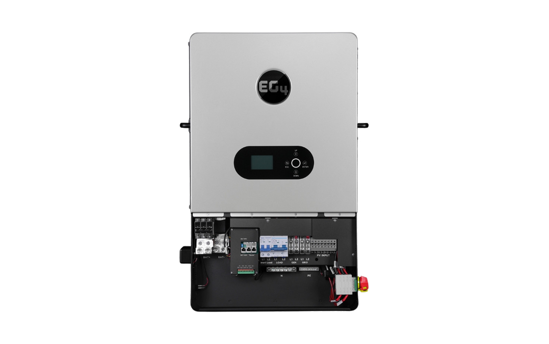 EG4 48V PowerPro LiFePO4 Battery (28.6kWh-43kWh) + 1200XP 12,000W 48V Split Phase Off-Grid Inverter