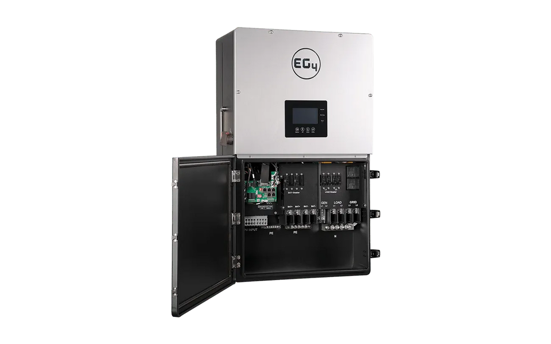 EG4 48V 314Ah WallMount All-Weather LiFePO4 Battery + 18kPV All-in-One Hybrid Solar Inverter