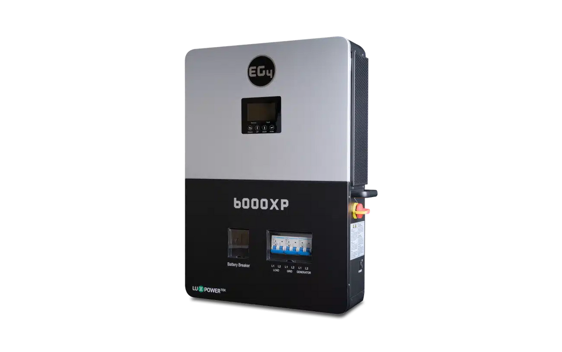 EG4 48V 14.3kWh PowerPro LiFePO4 Battery + 6000XP 6000W 48V Split Phase Off-Grid Inverter