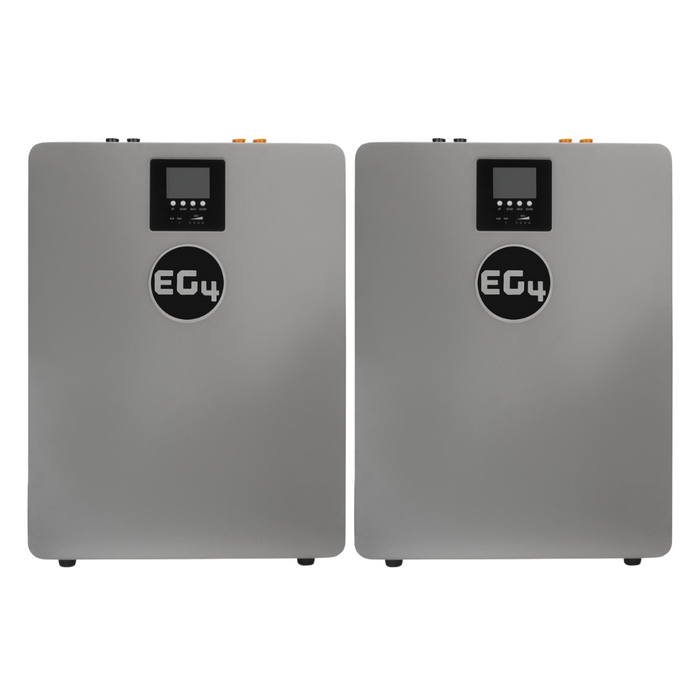 EG4 WallMount Indoor 48V 100Ah Lithium Battery (2-6 Battery Bundles)