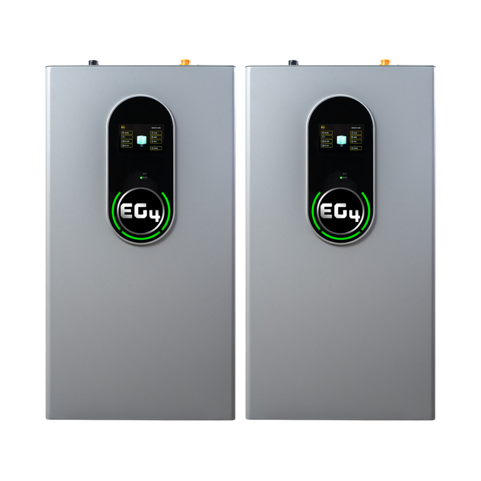 EG4 WallMount Indoor 48V 280Ah (14.3kWh) LiFePO4 Battery (2-6 Battery Bundles)