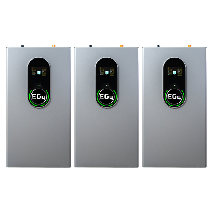 EG4 WallMount Indoor 48V 280Ah (14.3kWh) LiFePO4 Battery (2-6 Battery Bundles)