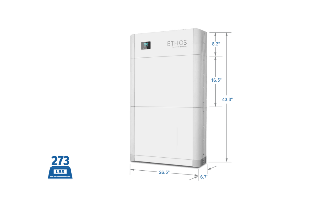 BigBattery ETHOS 48V 200Ah 20.4kWh 4 Module LiFePO4 Battery