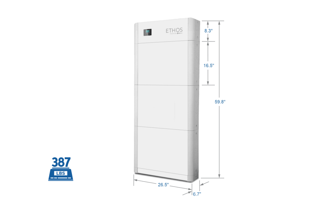 BigBattery ETHOS 48V 300Ah 15.3kWh 3 Module LiFePO4 Battery