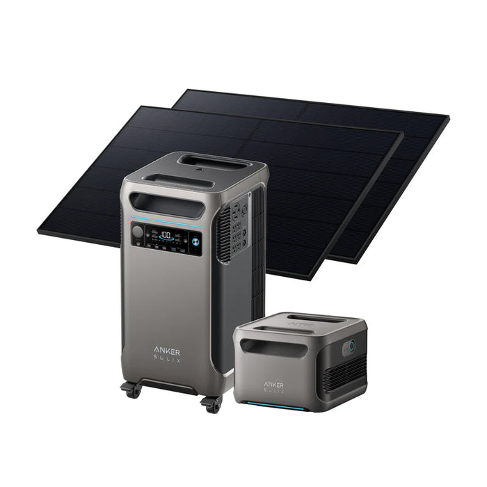 Anker SOLIX F3800 + Expansion Battery + 410W Rigid Solar Panels