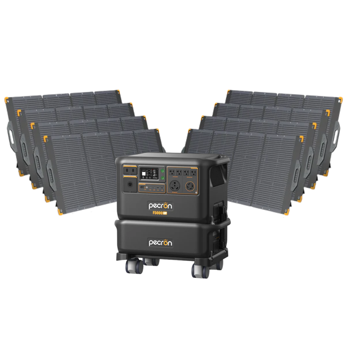 Pecron F5000LFP 7200W 5120Wh 120V/240V Portable Power Station