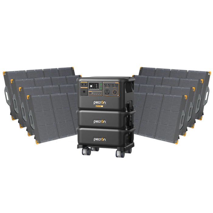 Pecron F5000LFP 7200W 5120Wh 120V/240V Portable Power Station