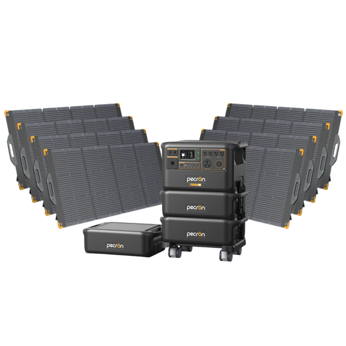 Pecron F5000LFP 7200W 5120Wh 120V/240V Portable Power Station