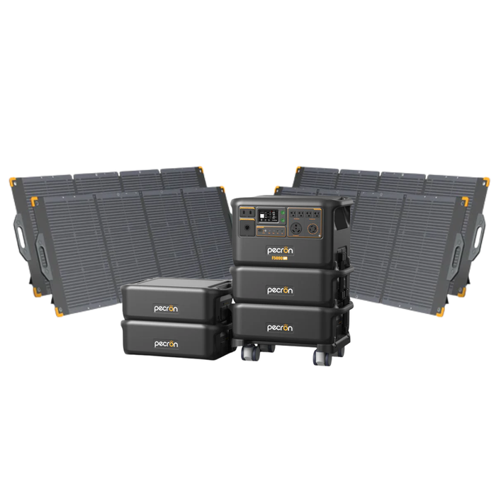 Pecron F5000LFP 7200W 5120Wh 120V/240V Portable Power Station