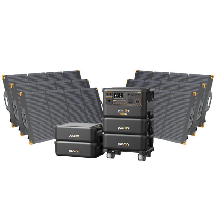 Pecron F5000LFP 7200W 5120Wh 120V/240V Portable Power Station