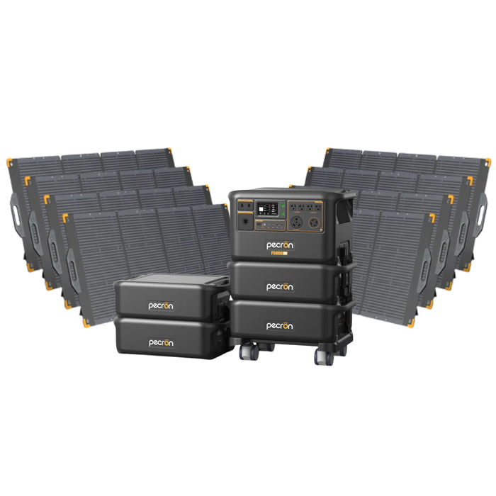 Pecron F5000LFP 7200W 5120Wh 120V/240V Portable Power Station