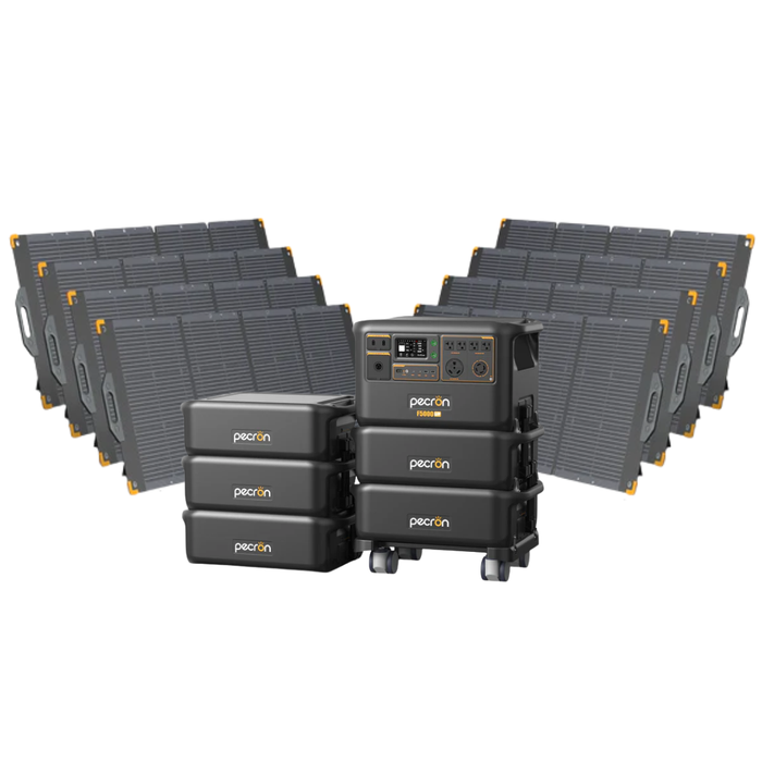 Pecron F5000LFP 7200W 5120Wh 120V/240V Portable Power Station