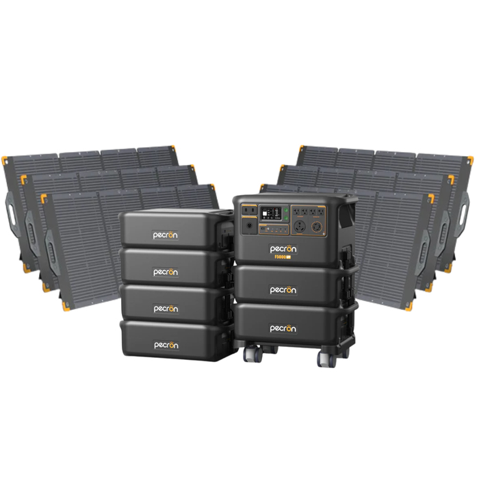 Pecron F5000LFP 7200W 5120Wh 120V/240V Portable Power Station