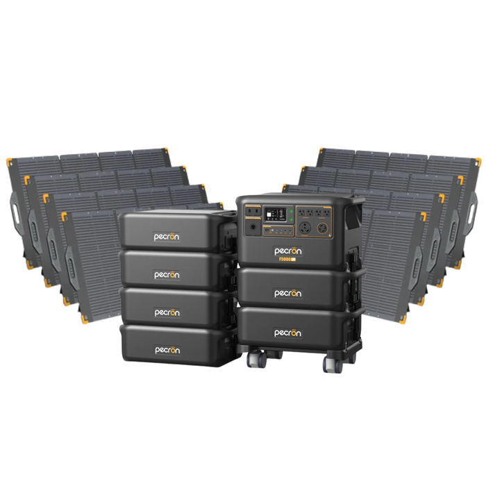 Pecron F5000LFP 7200W 5120Wh 120V/240V Portable Power Station