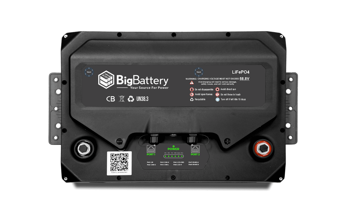 BigBattery HUSKY 2 48V 100Ah 5.12kWh LiFePO4 Battery