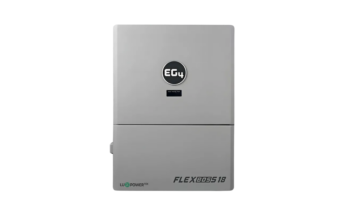 EG4 48V WallMount Indoor LiFePO4 Battery (14.3kWh-57.3kWh) + FlexBoss18 13kW 48V Split Phase AC Hybrid Inverter