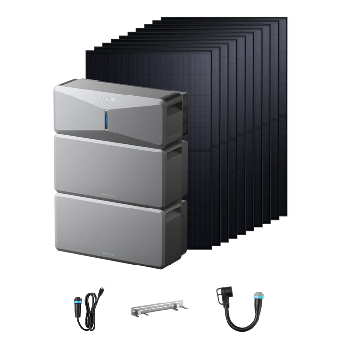 Anker SOLIX E10 Off-Grid Kits + 10 x 440W Rigid Solar Panels