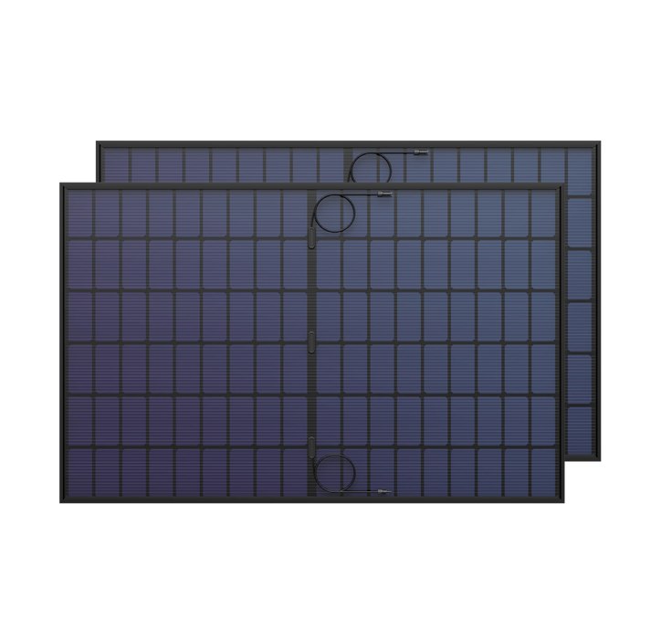 2 x Anker SOLIX 410W Rigid Monocrystalline Solar Panels