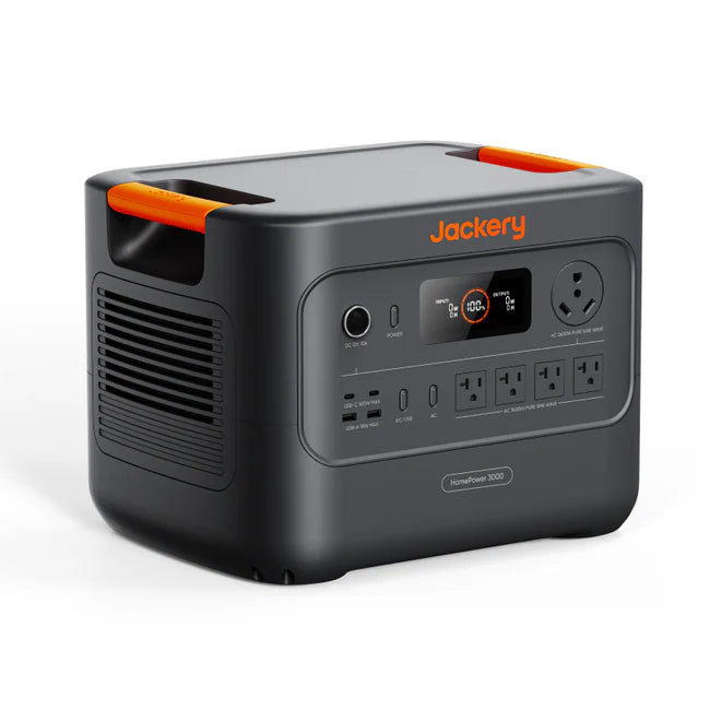 Jackery HomePower 3000 Solar Generator + 2 x SolarSaga 200W Portable Solar Panel