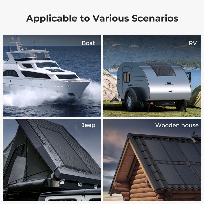 BougeRV Flexible Solar Panel Waterproof Butyl Rubber Tape 16.4 ft