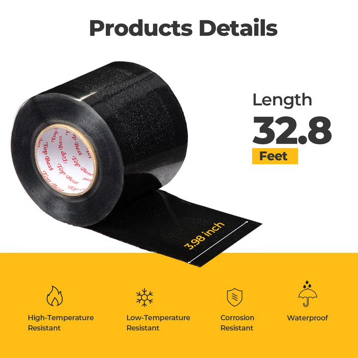 BougeRV Flexible Solar Panel Waterproof Butyl Rubber Tape 32.8 ft