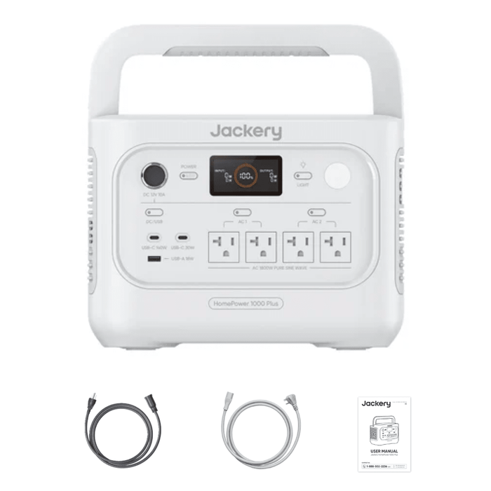 Jackery HomePower 1000 Plus v2 Portable Power Station - Off Grid Stores
