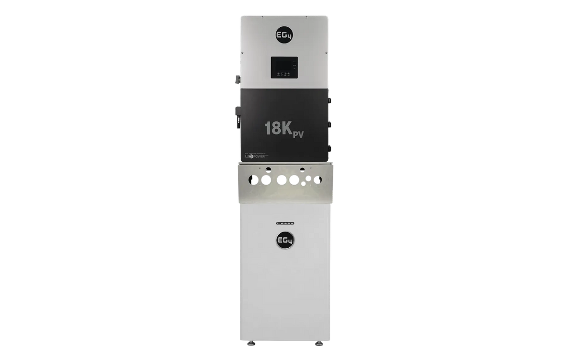 EG4 48V 314Ah WallMount All-Weather LiFePO4 Battery + 18kPV All-in-One Hybrid Solar Inverter