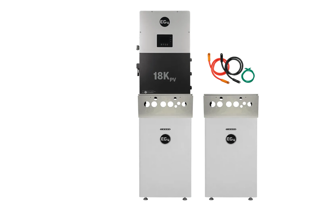 EG4 48V 314Ah WallMount All-Weather LiFePO4 Battery + 18kPV All-in-One Hybrid Solar Inverter