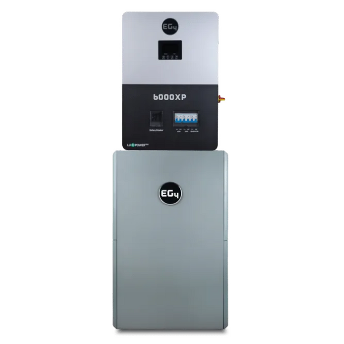 EG4 48V 14.3kWh PowerPro LiFePO4 Battery + 6000XP 6000W 48V Split Phase Off-Grid Inverter