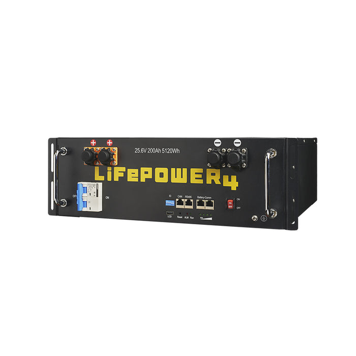EG4 LifePower4 V2 24V 200AH Lithium Server Rack Battery (2-6 Battery Bundles)