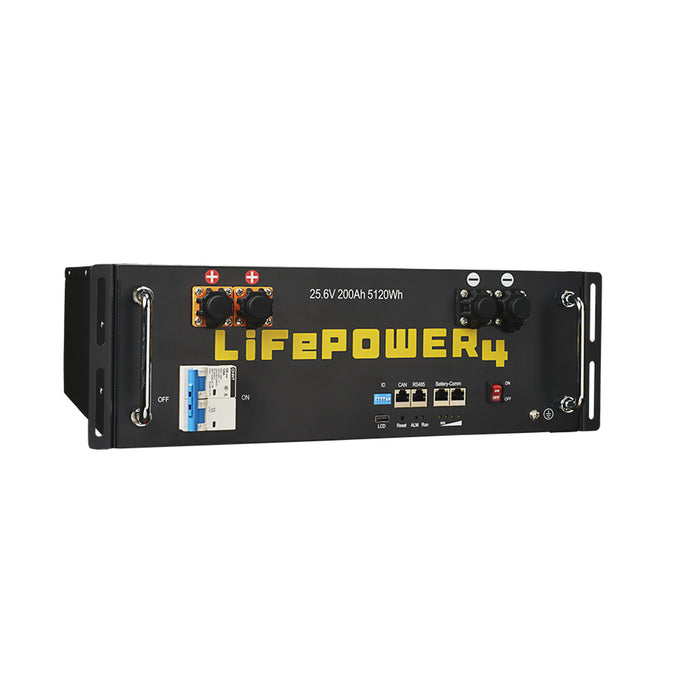 EG4 LifePower4 V2 24V 200AH Lithium Server Rack Battery (2-6 Battery Bundles)