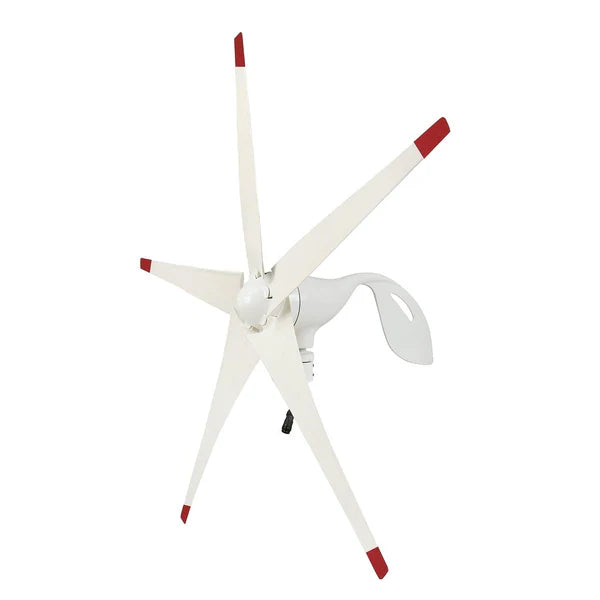 Natures Generator Lithium 6000 Solar Generator With 410W Rigid Solar Panels + Wind Turbine