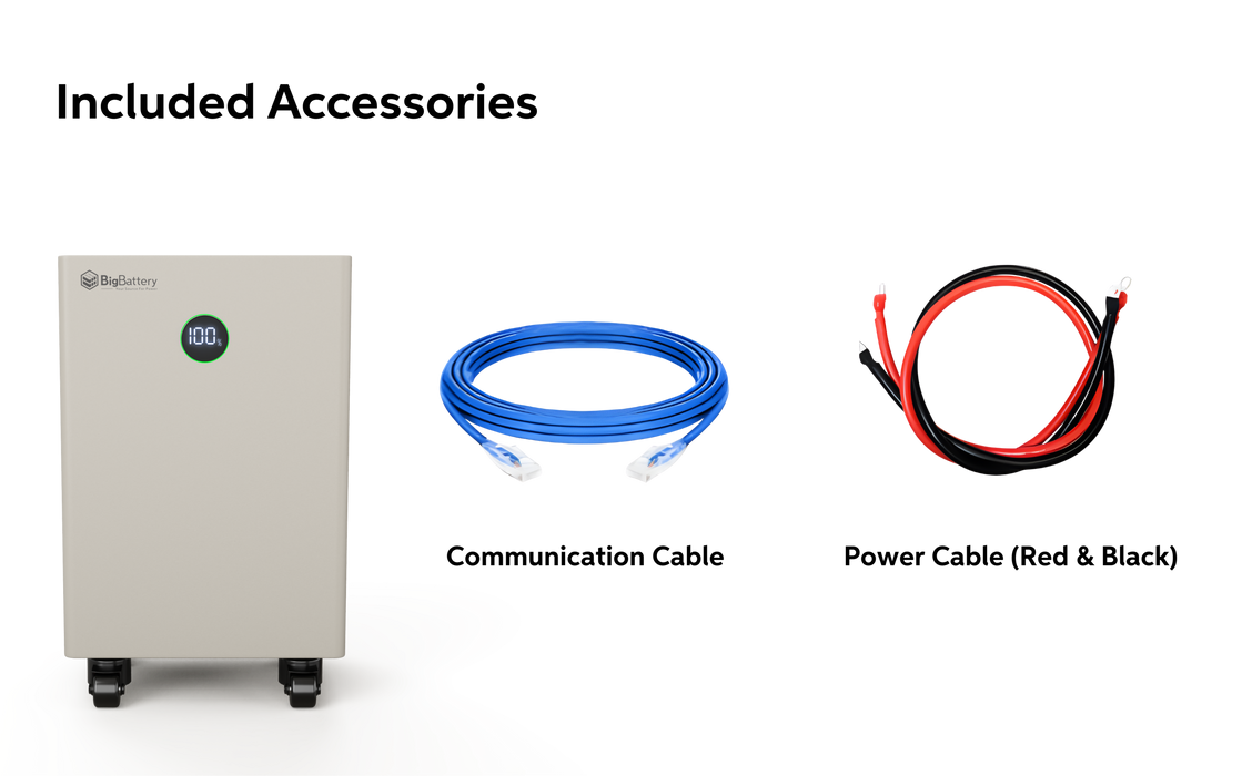 BigBattery NEXUS 51.2V 15kWH LiFePO4 Battery