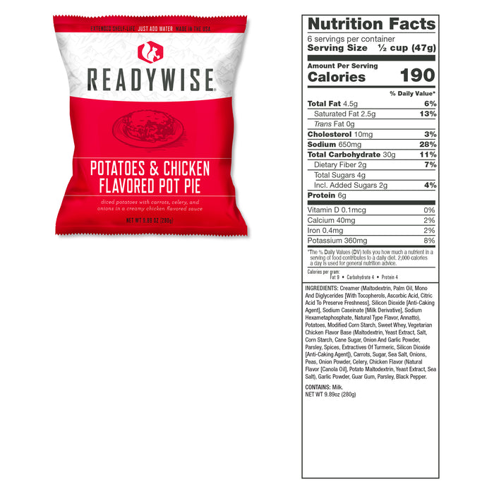 ReadyWise 4320 Servings of Long Term Emergency Food Supply