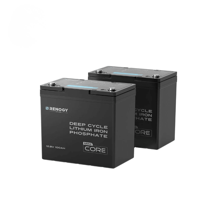 Renogy Core Mini - 12.8V 100Ah Lithium Iron Phosphate Battery - Off Grid Stores