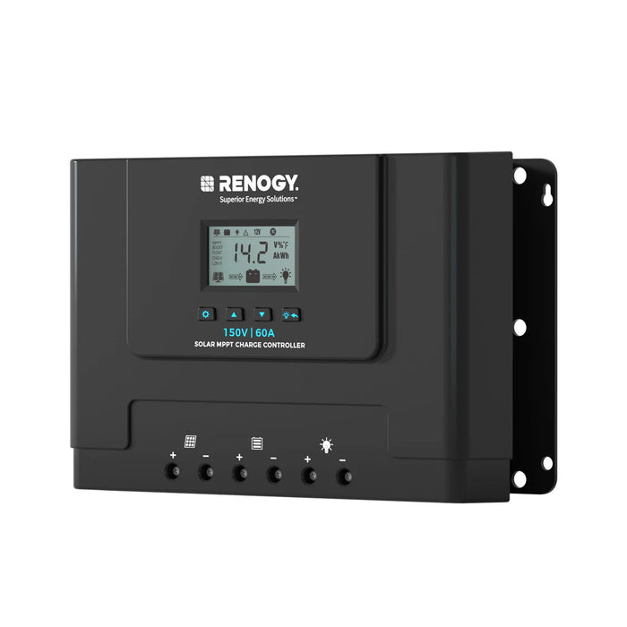 Renogy Rover Lite 12V/ 24V/ 36V/ 48V 60A MPPT Solar Charge Controller with Bluetooth Module