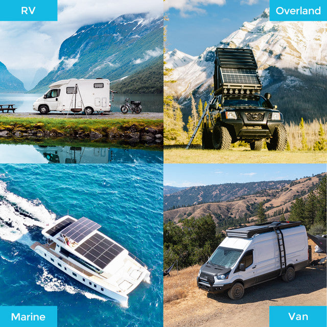 Renogy REGO 12V 60A DC-DC Battery Charger with 10FT 6AWG Cable + Renogy ONE Core