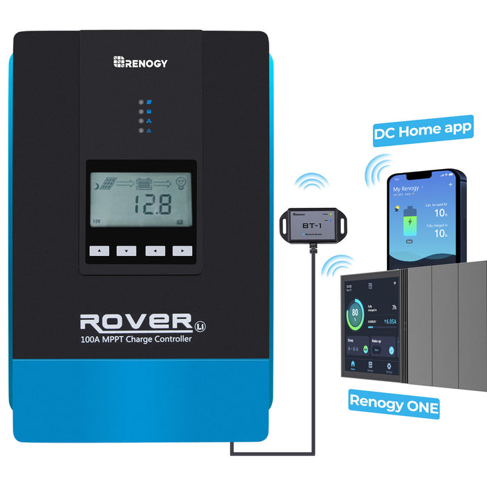 Renogy Rover 100 Amp MPPT Solar Charge Controller - Off Grid Stores