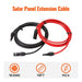 Rich Solar 10 Gauge (10AWG) 10 Feet Solar Panel Extension Cable Wire With Solar Connectors - Off Grid Stores