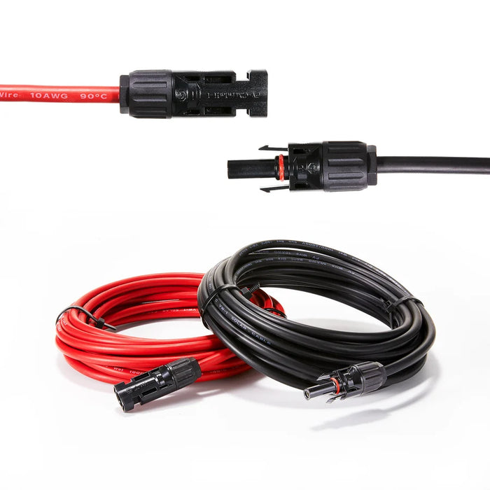 Rich Solar 10 Gauge 30 Feet Cable Connect Solar Panel to Charge Controller