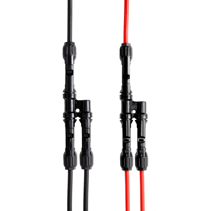 Rich Solar 10 Gauge 50 Feet Solar Extension Cable And Parallel Connectors