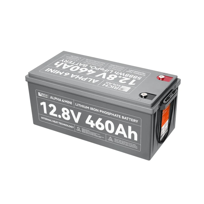 Rich Solar ALPHA 6 MINI 12V 460Ah Compact LiFePO4 Battery
